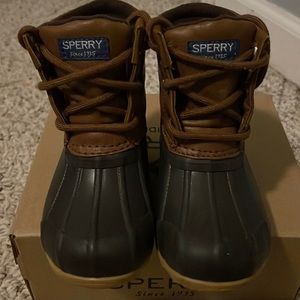 Port boot tan/brown boys toddler 6M
